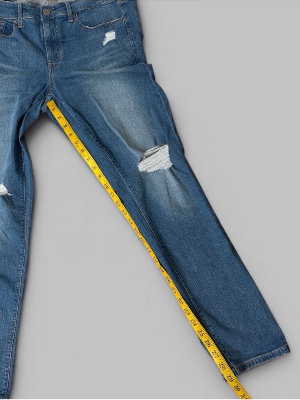 Torrid Perfect Boyfriend Ankle Vintage Stretch Denim Jeans - Picture 4 of 7